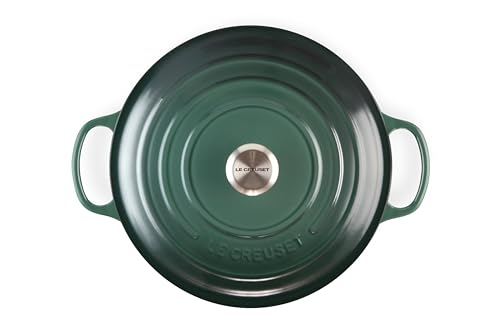 Le Creuset Enameled Cast Iron Signature Round Dutch Oven, 5.5 qt., Cerise