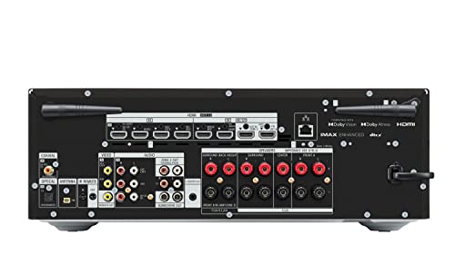 Sony STR-AN1000 7.2 CH Surround Sound Home Theater 8K A/V Receiver: Dolby Atmos, DTS:X, Digital Cinema Auto Calibration IX, Bluetooth, WiFi