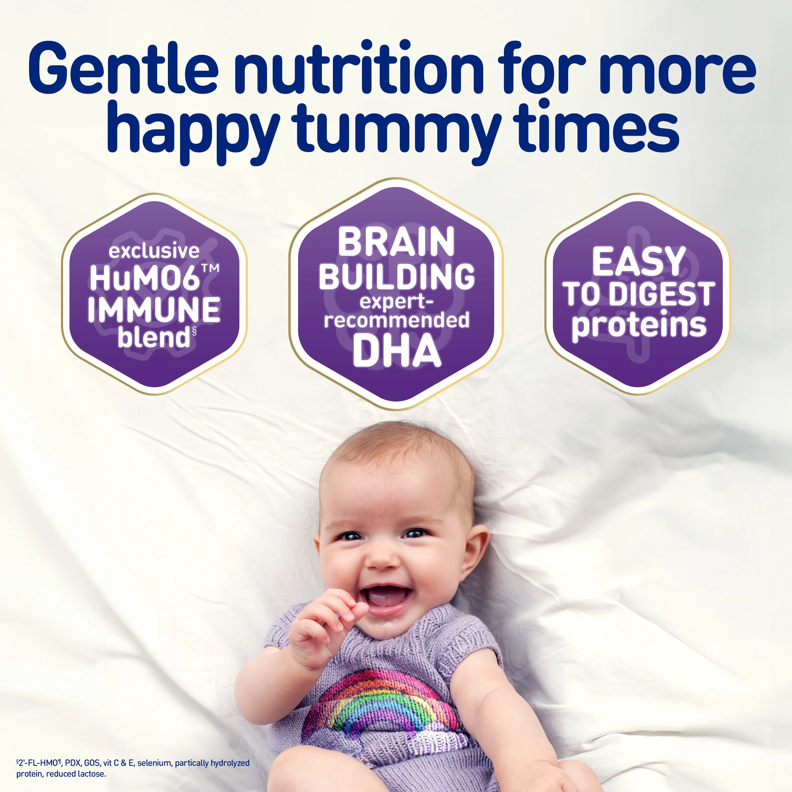 Enfamil NeuroPro Gentlease Baby Formula, Infant Formula Nutrition, Brain Support that has DHA, HuMO6 Immune Blend, Designed to Reduce Fussiness