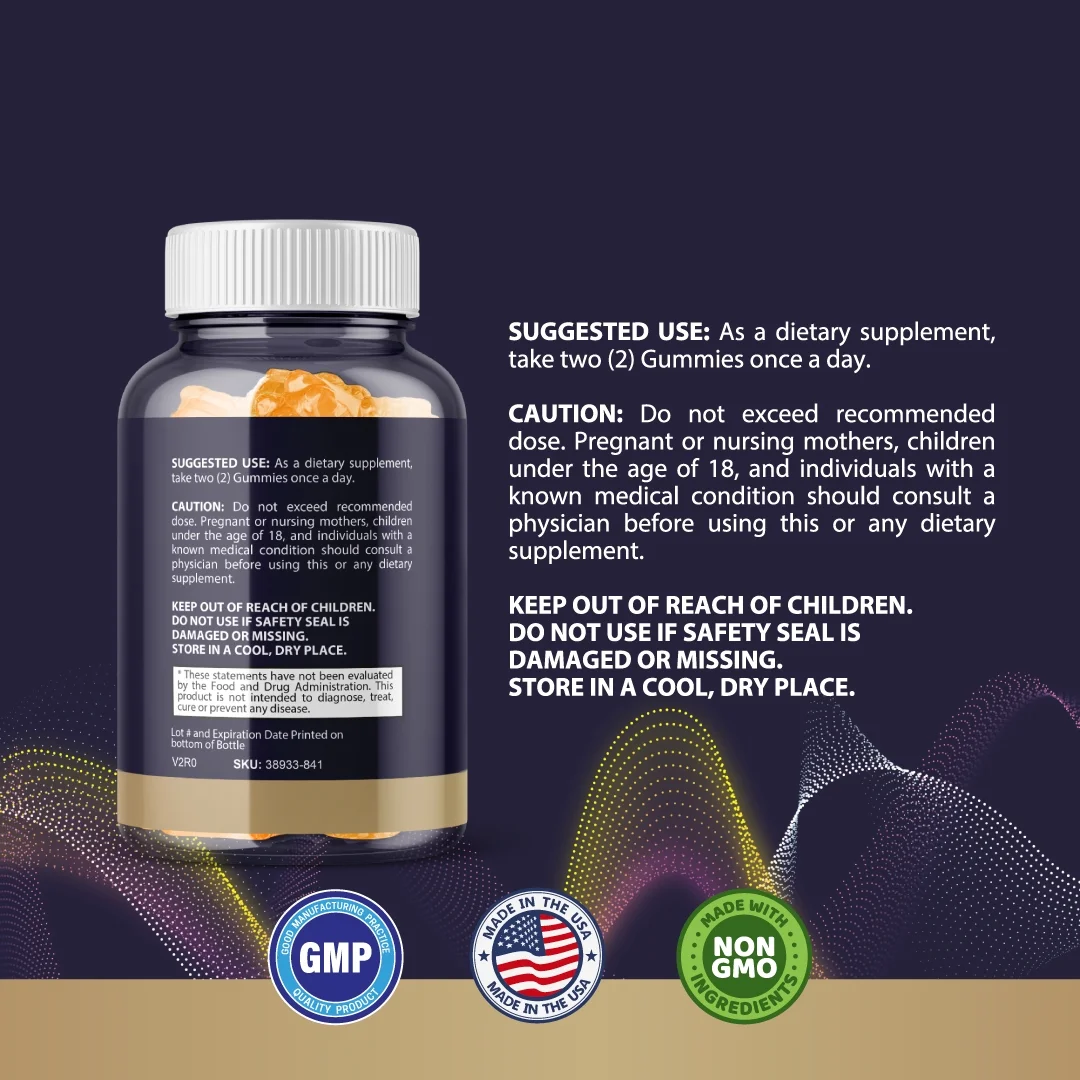 Sonofit- Hearing Support- 12 Bottles- 720 Gummies- Dr. Pelican
