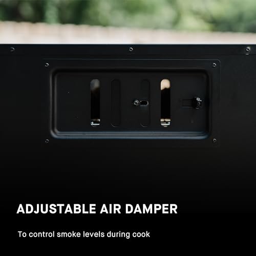 Masterbuilt? 40-inch ThermoTemp Propane Gas Vertical BBQ Smoker with Analog Temperature Control and 960 Cooking Square Inches in Black