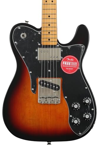 Squier Classic Vibe 70s Thinline Telecaster Electric Guitar, with 2-Year Warranty, Natural, Maple Fingerboard