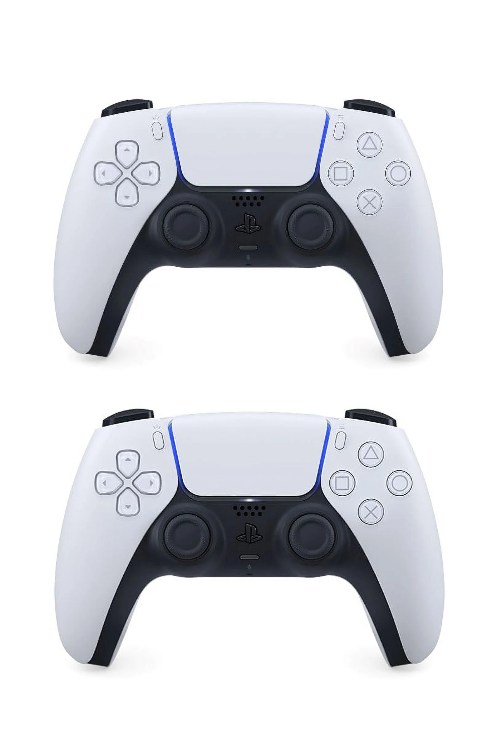 PlayStation 5 Disc Edition with Two DualSense Controllers and Mytrix Hard Shell Protective Controller Case - PS5 Gaming Console