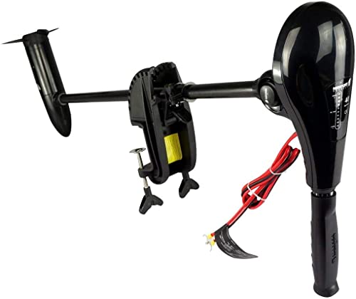 Newport X-Series 55lb Thrust Transom Mounted Saltwater Electric Trolling Motor w/LED Battery Indicator (36" Shaft)