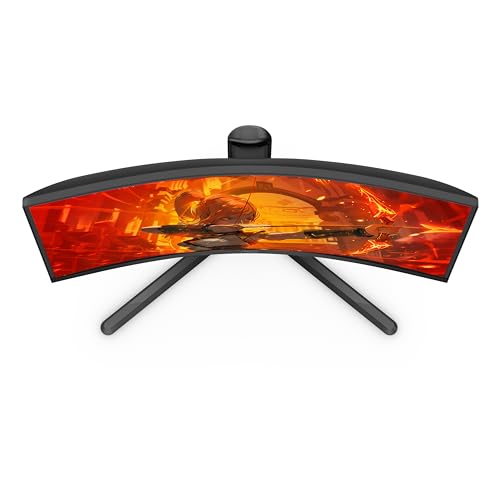 AOC CQ32G4VE 32" Curved Frameless Gaming Monitor 2K QHD, 1500R Curved VA, 180Hz, 0.5ms Response Time, 2X Display Port, 2X HDMI