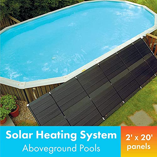 SunHeater Solar Heater, Includes Two 2’ x 20’ Panels (80 sq. ft.)