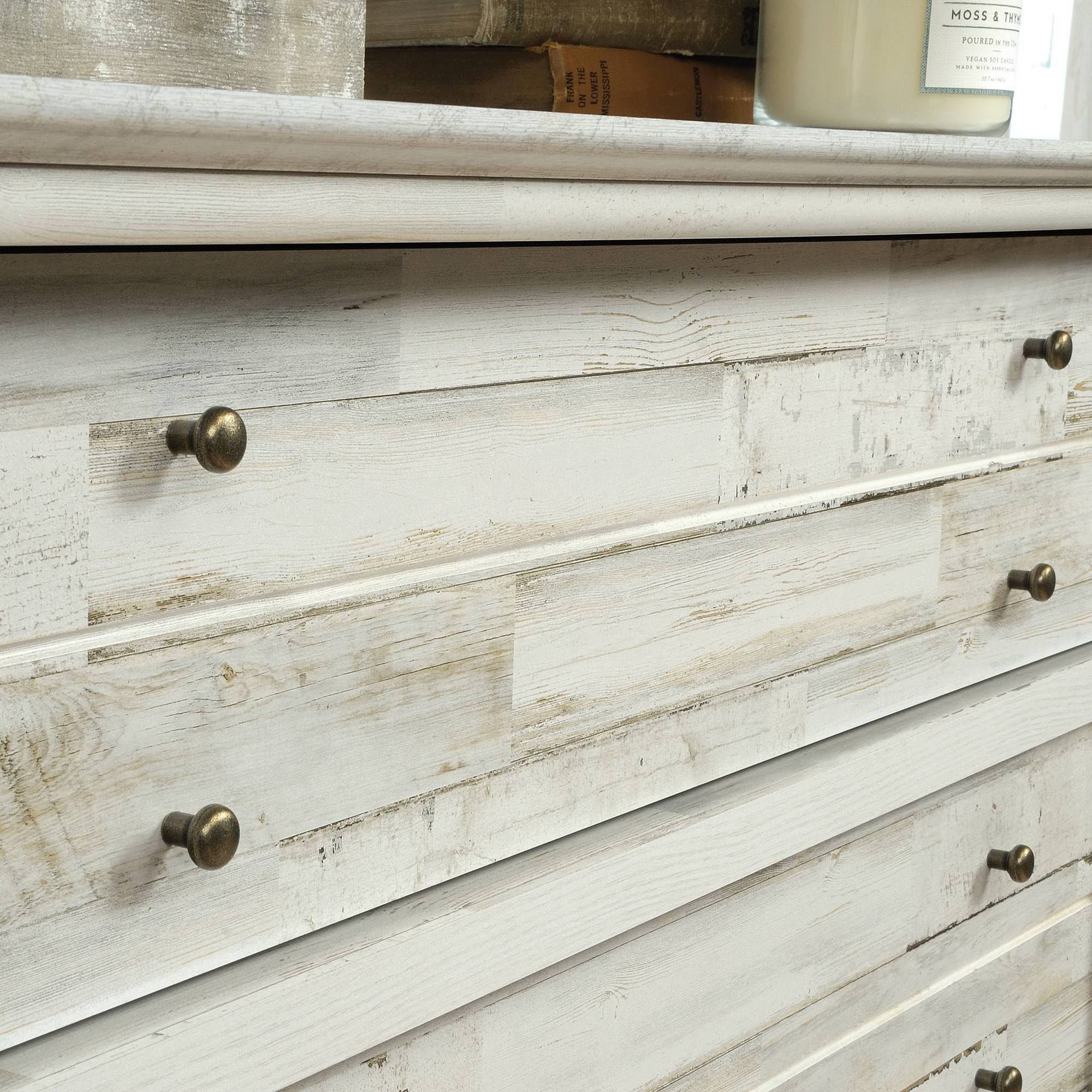 Sauder Barrister Lane 3-Drawer Chest - White Plank