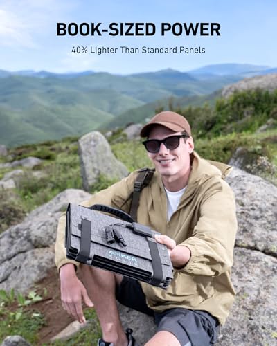 Anker SOLIX C300 DC Power Bank Station, Outdoor 288Wh Portable Power Station, LiFePO4 Battery, 300W Solar Generator, for Camping, Traveling