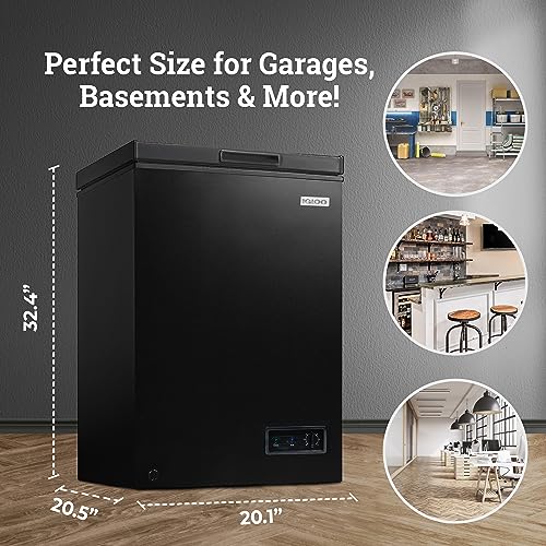 Igloo Cu.Ft. Compact Upright Freezer with Storage Drawer