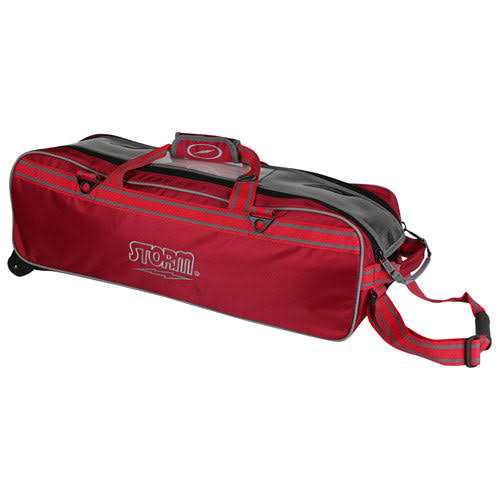 Storm Tournament Travel 3 Ball Tote Black Bowling Bag - Sports Supplies Online Store