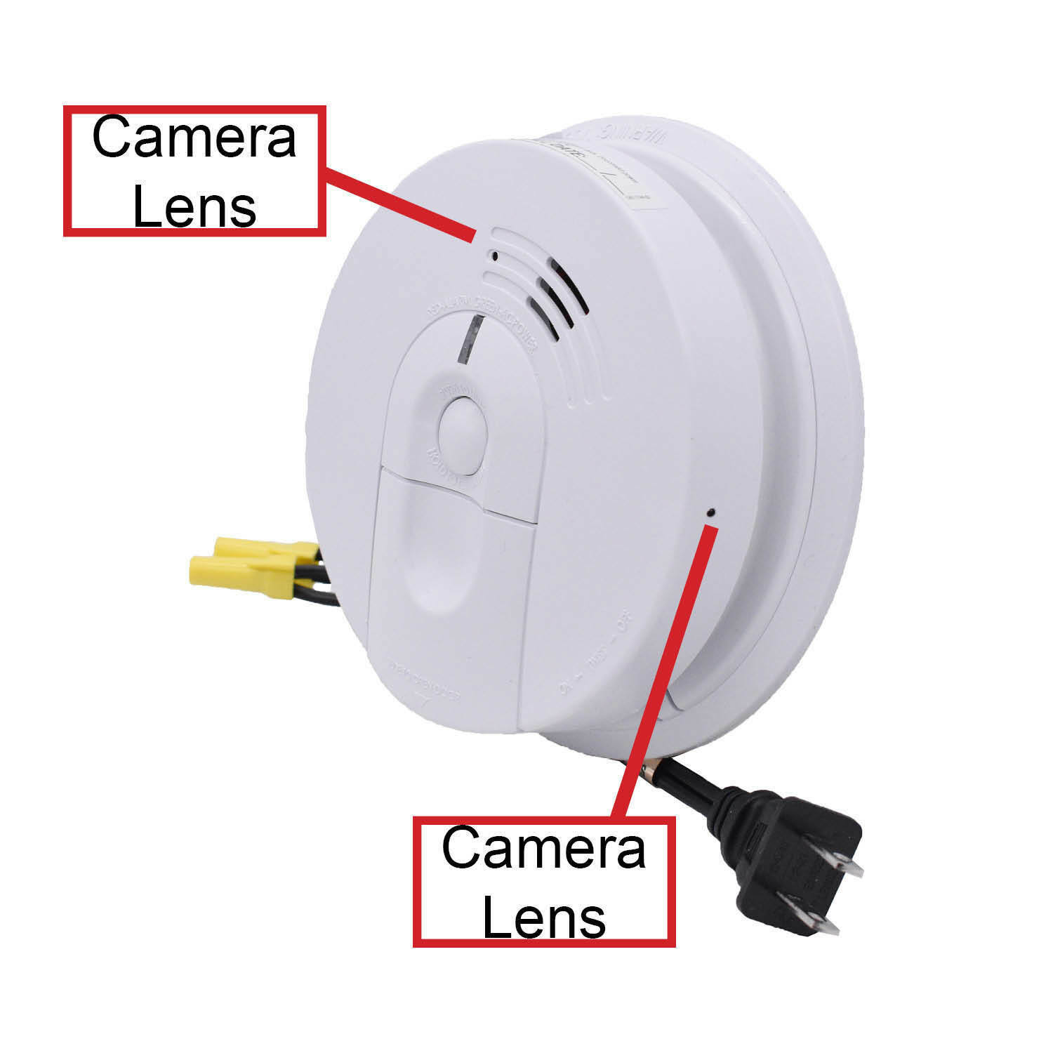 Minigadgets Dual Camera Hard-Wired Faux Smoke Detector