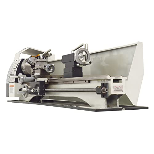 INTBUYING 8"x24" Benchtop Metal Lathe 1100W Brushless Motor 50-2500RPM Precision Mini Lathe Machine for Metal/Woodworking Industrial & Hobby Use with