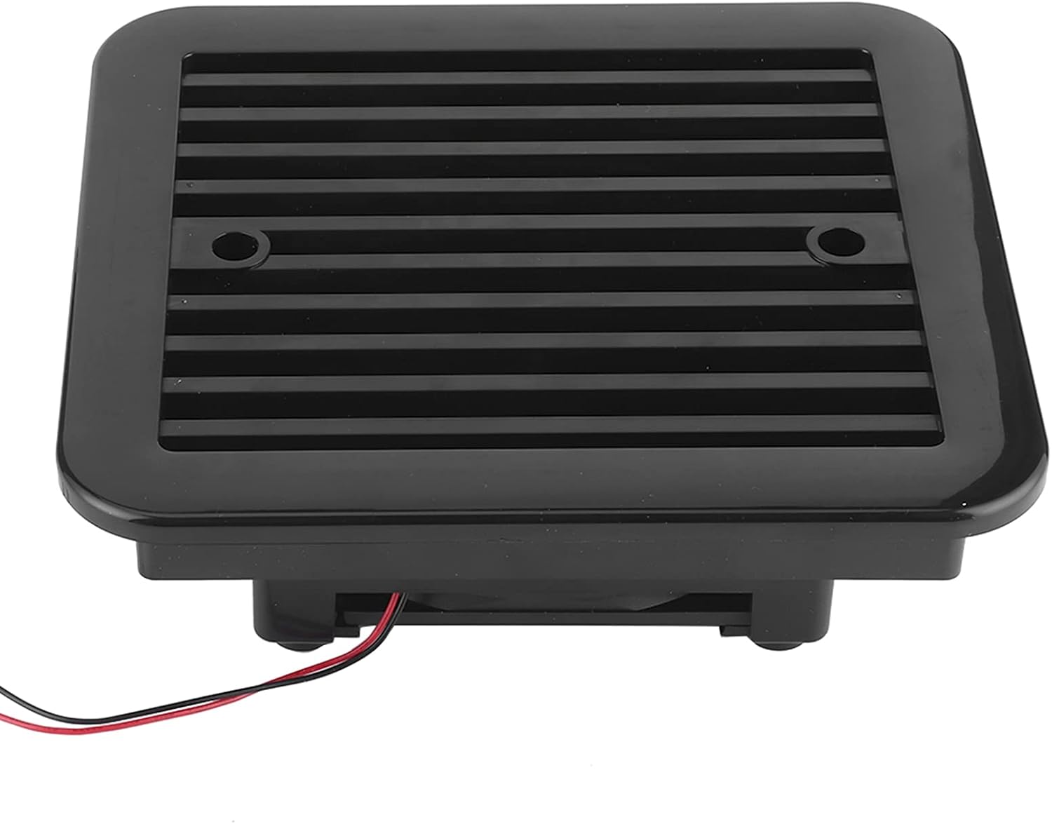 Side Air Ventilation, 12V 4W Cooling Fan with Shutters Vent One‑Way Side Strong Wind Air Exhaust Car Styling Camper RV ATV