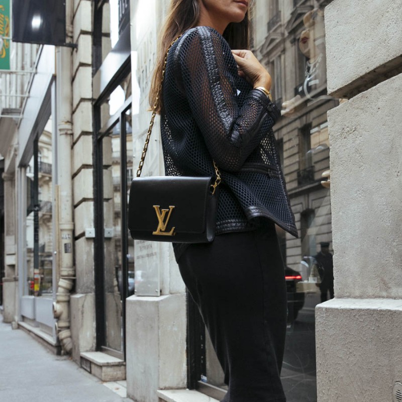 Louis Vuitton Chain Louise Black
