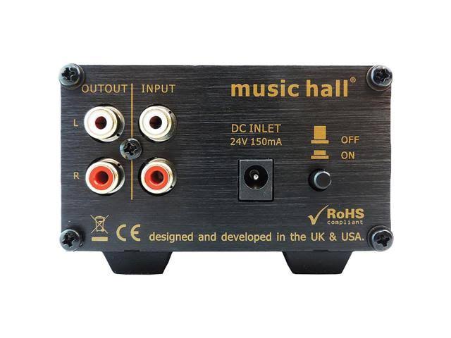 Music Hall HA11.1 High-End Headphone Amplifier 100-240V Capable