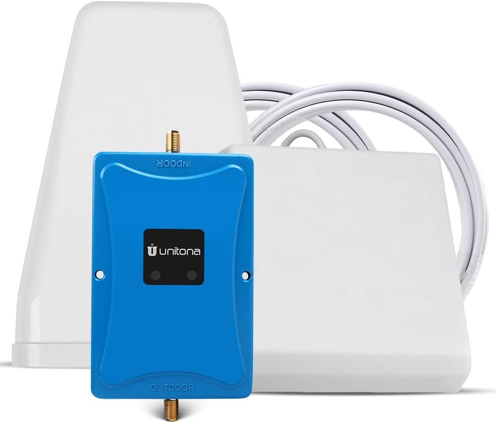 ANNTLENT Cell Phone Signal Booster for Car Auto RV Truck 5 Bands, Apply to All U.S. Carriers | Verizon AT&T Sprint | Amplifies 4G LTE 3G 2G Signal
