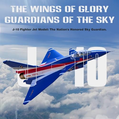 Fms Rc Jets 64mm J10 EDF Fighter Jet with Reflex Vigorous Dragon Rc Airplanes for Adults Remote Control Planes Air Force Gray Paint PNP(NO