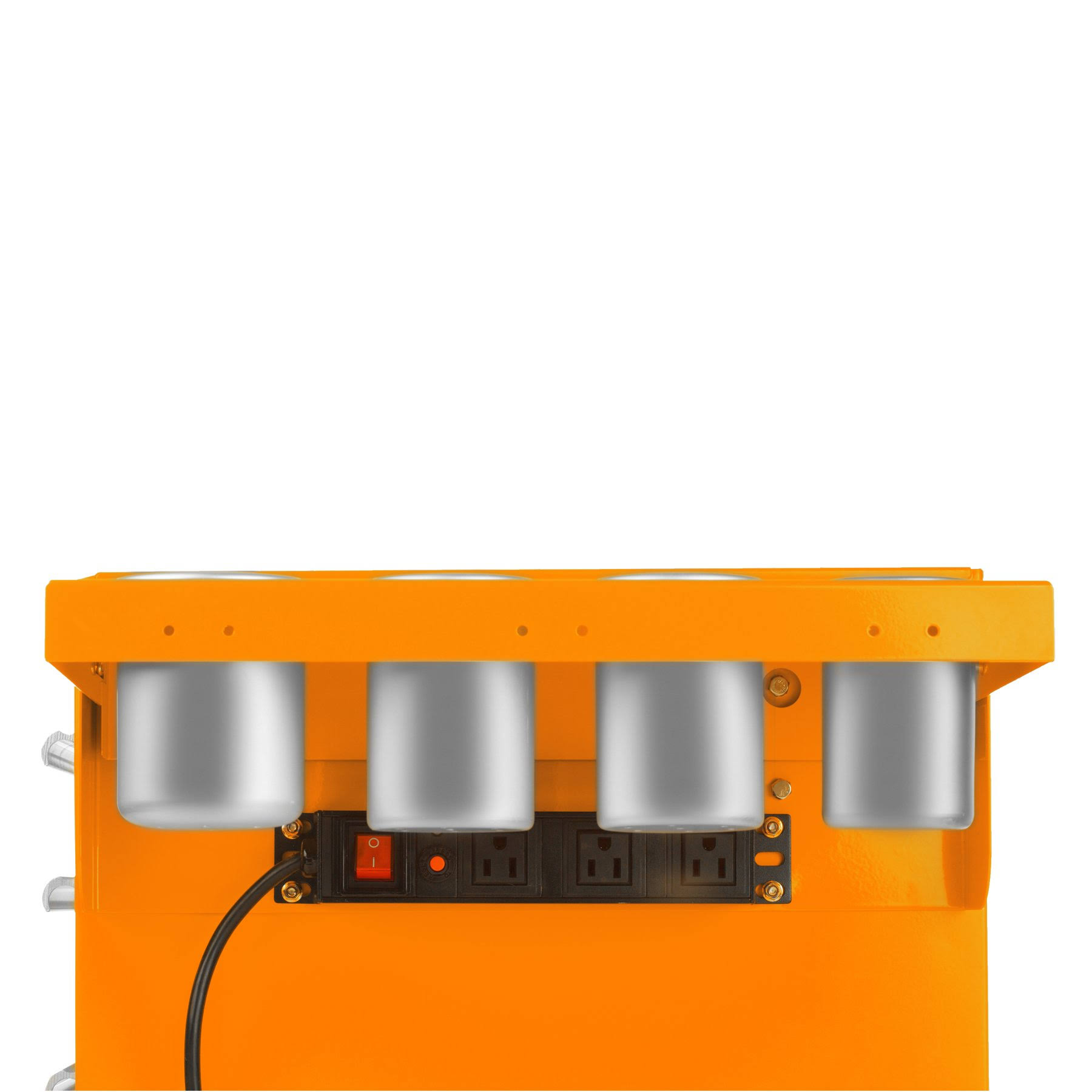 Viper Tool Storage Shelf Salon Cart, Orange V2SOR
