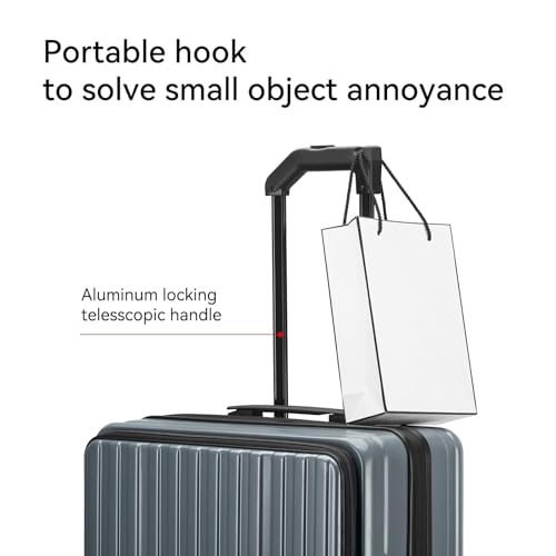 ROAMING Grace Expandable Carry On Luggage Airline Approved, 20 Inch Hardside Carry On Suitcase with Wheels