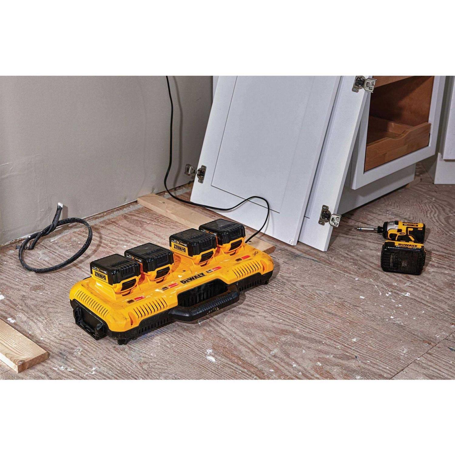 DEWALT 4 Port Fast Charger DCB104 - Shop Hardware Tools Online Store
