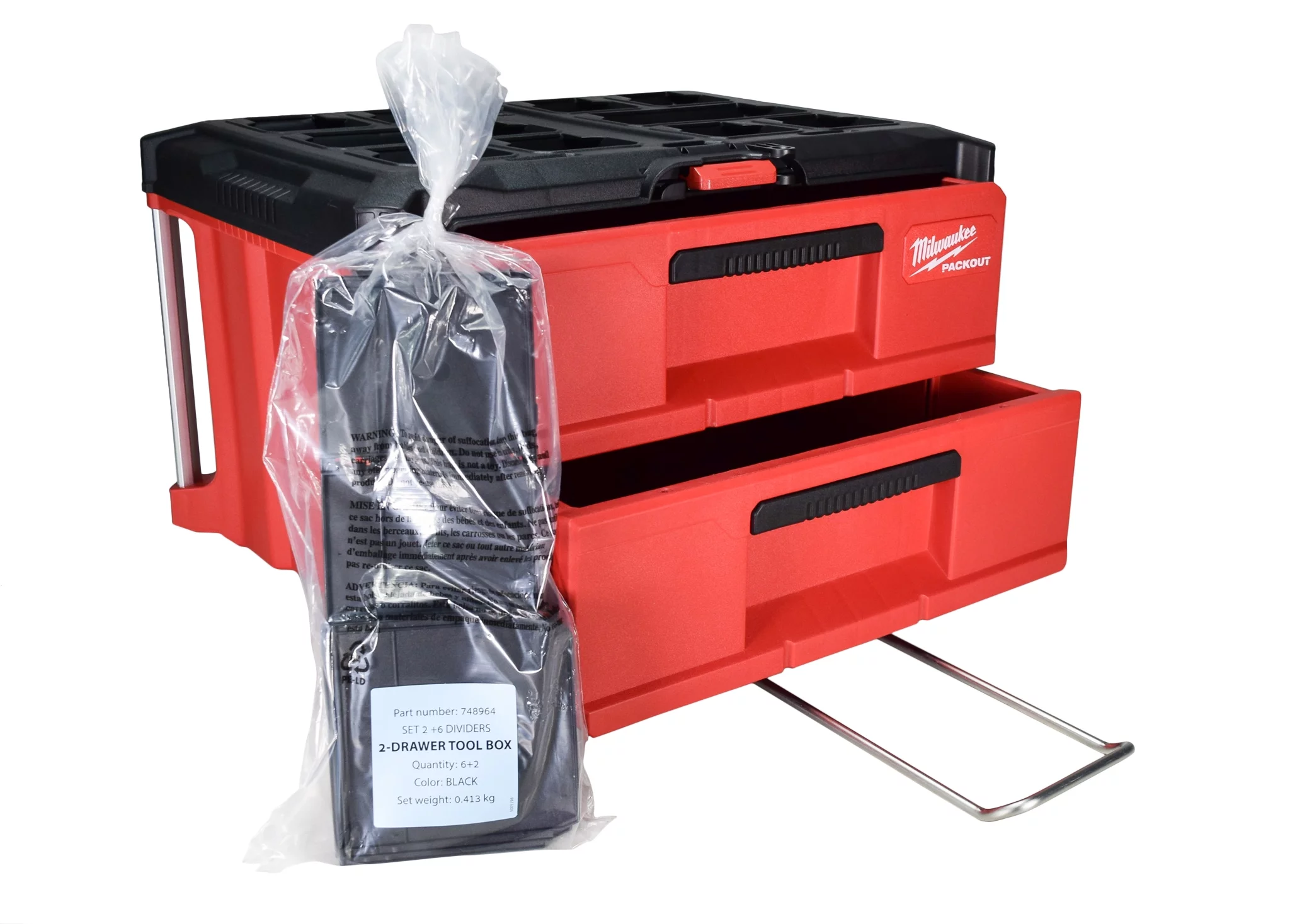 Milwaukee Tool PACKOUT 2-Drawer Tool Box