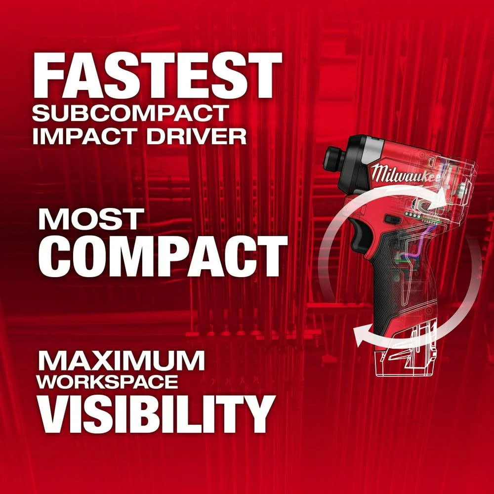 Milwaukee M12 Fuel 1/4 Hex Impact Driver