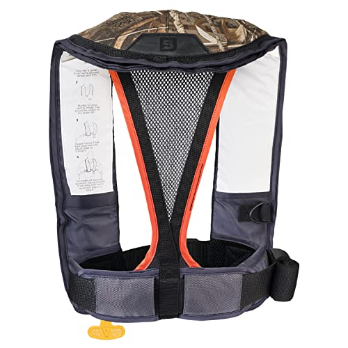 BLUESTORM Atmos 40 Automatic/Manual Inflatable PFD Life Jacket for Adults | US Coast Guard (USCG) Approved Life Vest