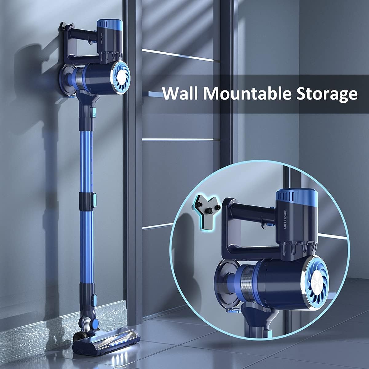 Cordless Vacuum Cleaner with LED Touch Display