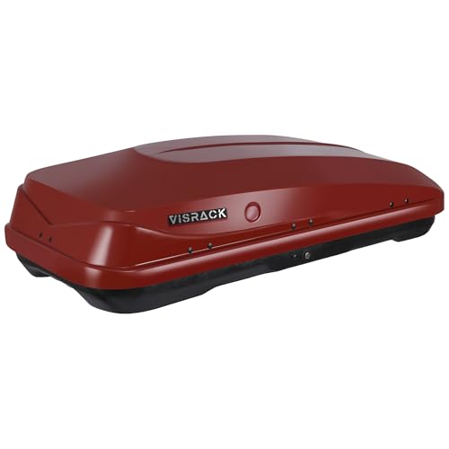 Large Cargo Carrier Box, Heavy Duty Hard Shell Roof with Security Keys, Waterproof Rooftop Cargo Box, 62 (L) x 31 (W) x 15(H) Inches, 16 Cubic Feet