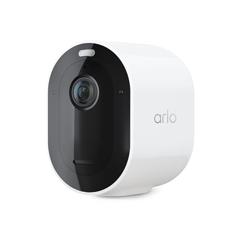 Arlo Pro 5S Spotlight Security Camera 2K HDR | Outdoor | Wireless | Dual-Band Wi-Fi Connects to Strongest Network |12X Zoom, 2-Way Audio, Siren