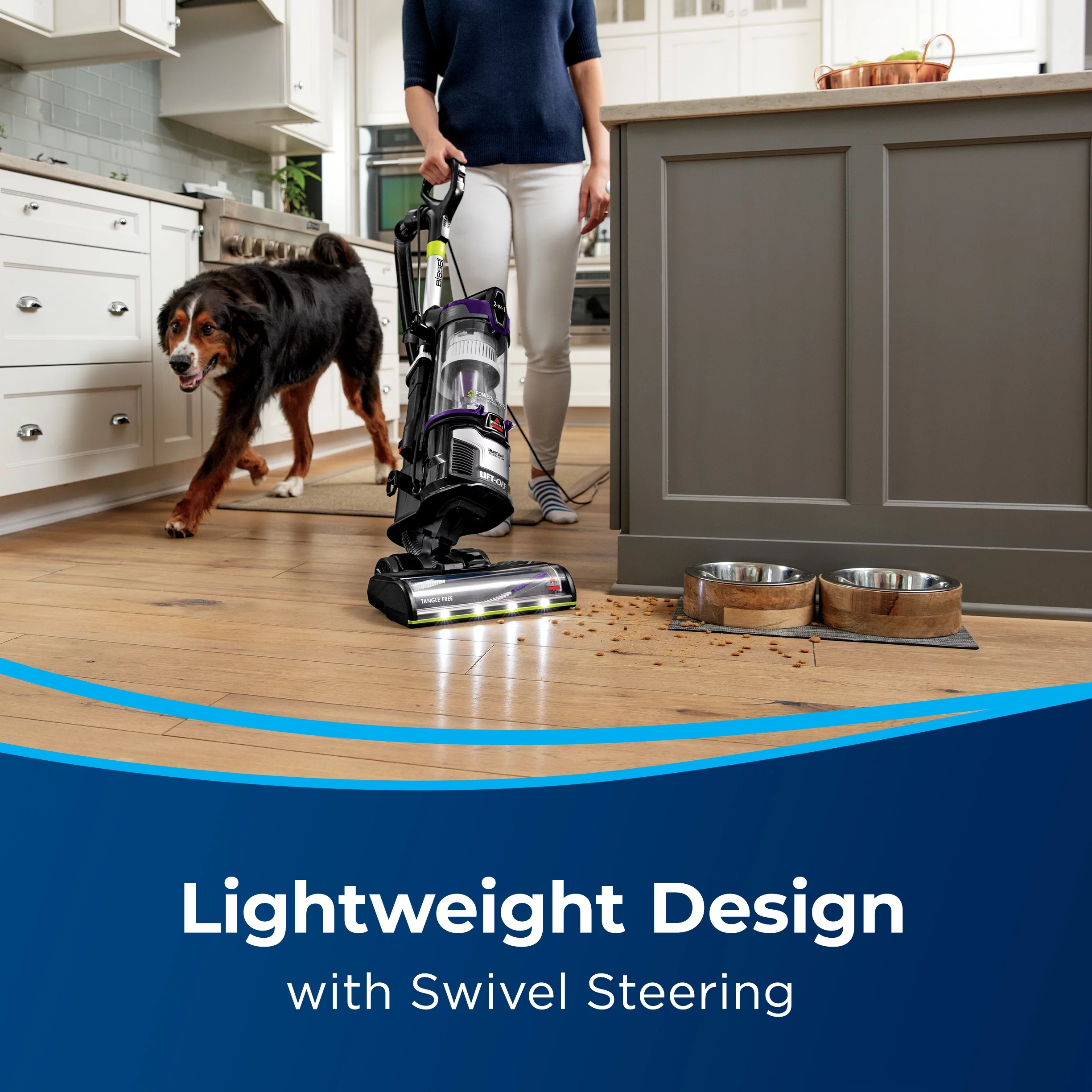 BISSELL PowerLifter Swivel Lift-Off Pet Upright Vacuum 2920F