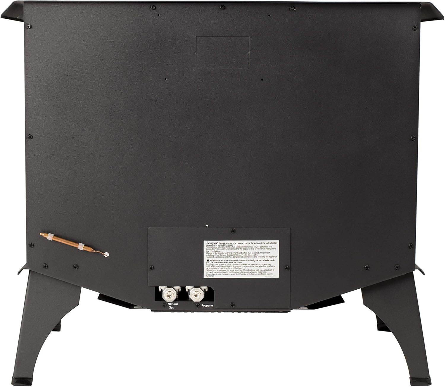 Pleasant Hearth VFS2-PH30DT 30,000 BTU 32" Intermediate Gas vent free stove, Black