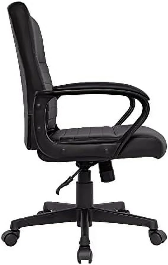 Tervina Luxura -Back Manager Chair, Black, 2/Pack (56904V-Ccvs)