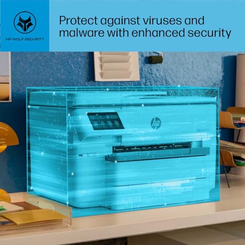 HP OfficeJet Pro 9730e Wide-Format Wireless All-in-One Color Inkjet Printer, Print, scan, Copy up to 11x17', ADF, Duplex Printing Best-for-Office