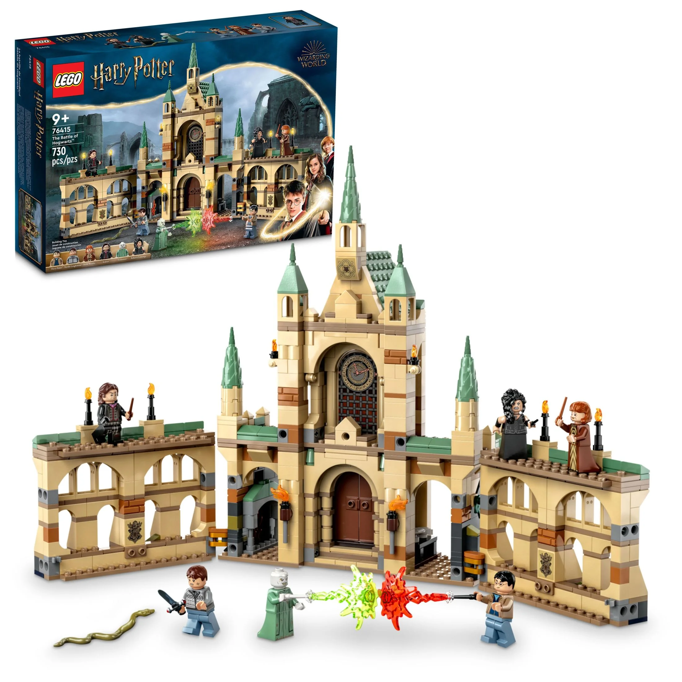 LEGO Harry Potter The Battle of Hogwarts Building Toy Set, Harry Potter Toy for Boys and Girls Ages 9 and Up