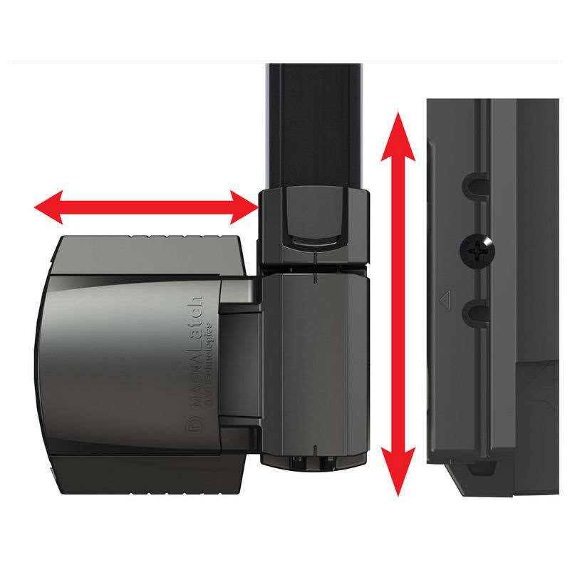 ML3VPKA Magnalatch Vertical Pull Pet Safety Gate Latch Black