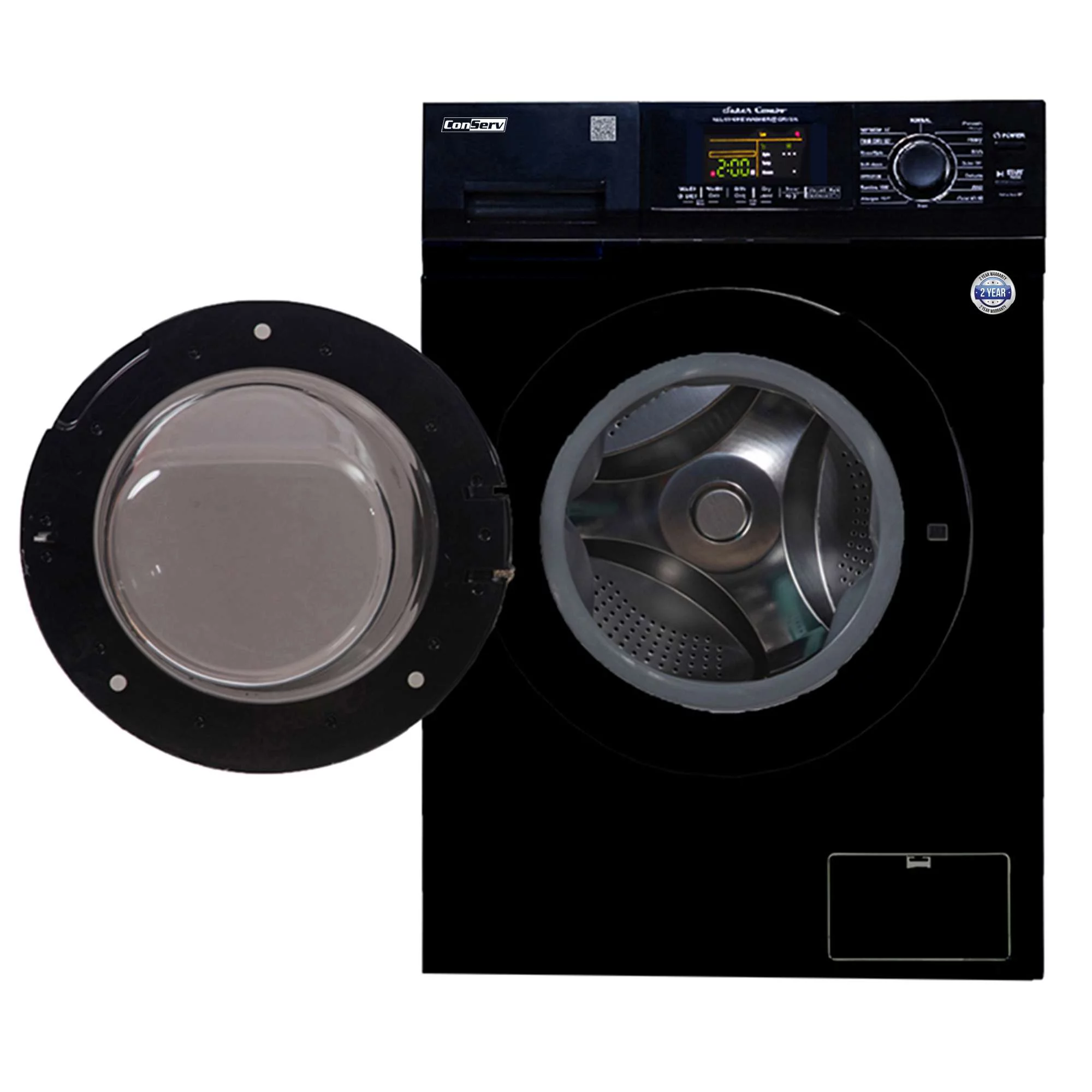 Conserv 15 lbs Compact Combo Sani Washer Vented/Ventless Dryer with Pet Cycle in White