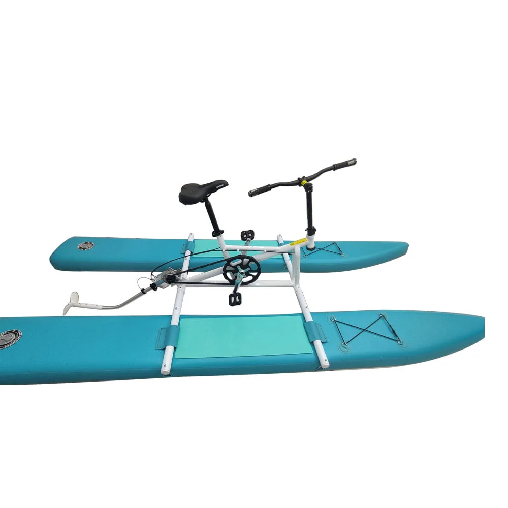 Techtongda Single Person Water Bike Cruise Sightseeing Pedal Recreational Boat