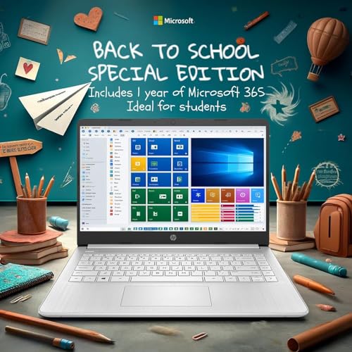 HP 14 Ultrabook • Limited Edition with Microsoft 365 • Intel 4-Core CPU • 16GB RAM • 1.6TB Storage (128GB OnBoard withHP 512GB P500 Portable SSD +