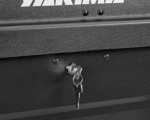 Yakima Hard Shell Cargo Box, Vehicle Rooftop Travel & Storage Gear Case, Carrier for Cartop or Truck Bed, 10 Cubic Feet, DeepSpace 10, Black