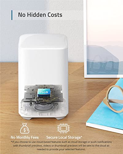 eufy Security, eufyCam 2C 3-Cam Kit, Security Camera Wireless Outdoor, Home Security System, HomeKit Compatibility, 1080p HD, IP67, Night Vision