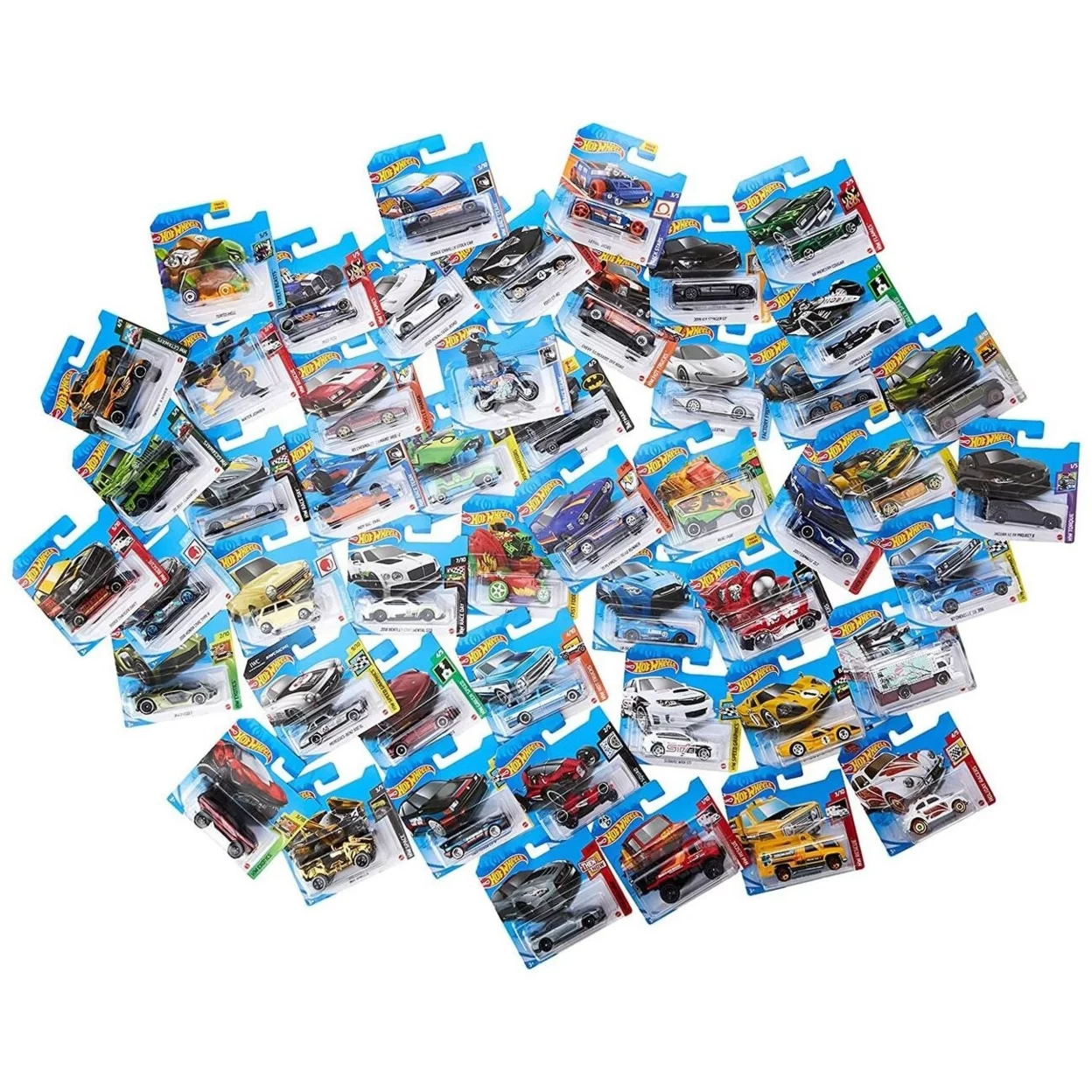 Hot Wheels Basic Car 72ct Assortment Case Die-Cast Toy Cars Lot Mattel - Radiant Selections