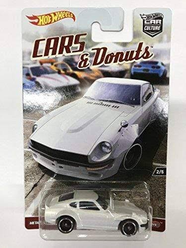 Hot Wheels Car Culture Cars and Donuts Set of 5 Real Rider Collectible Die Cast Toy