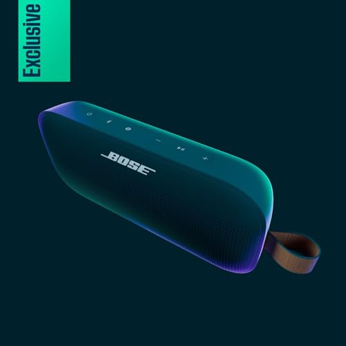 Bose SoundLink Flex Portable Bluetooth Speaker (2nd Gen), Portable Outdoor Speaker with Hi-Fi Audio, Up to 12 Hours Battery Life