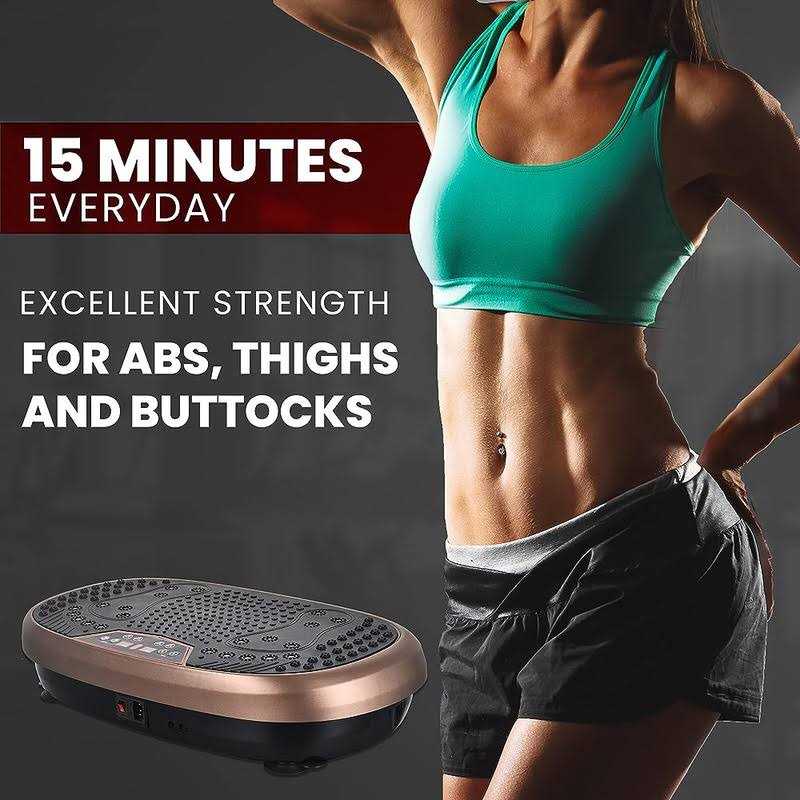 Eilison Fitpro Vibration Plate Exercise Machine Body Vibration Platform Exercise Machine - Sports Supplies Online Store