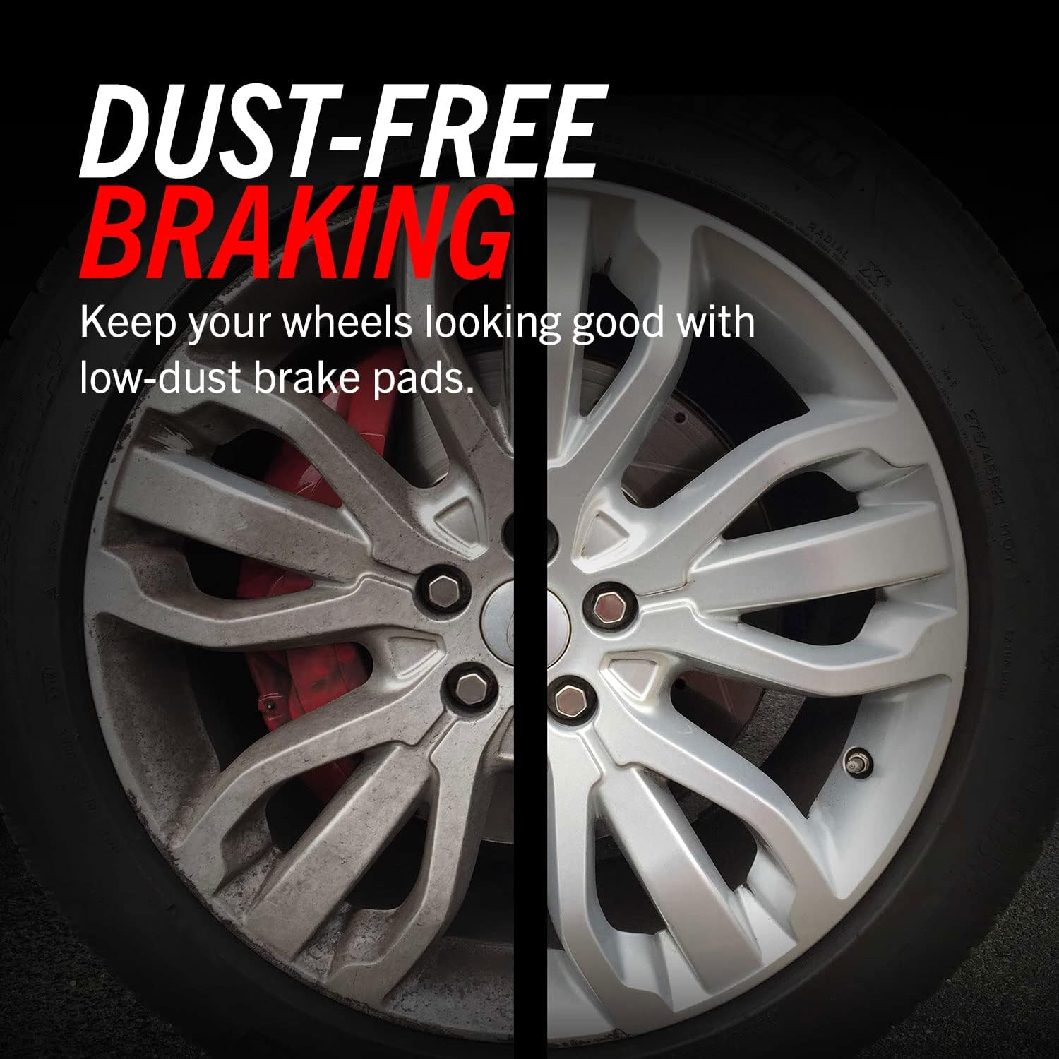 Power Stop K2009 Front Z23 Carbon Fiber Brake Pads with Drilled & Slotted Brake Rotors Kit