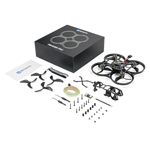 BETAFPV Pavo20 Pro Whoop Drone Quad 2.2inch Cinewhoop with HD Digital Bracket, 1104 7200KV Motor, F4 2-3S 20A FC
