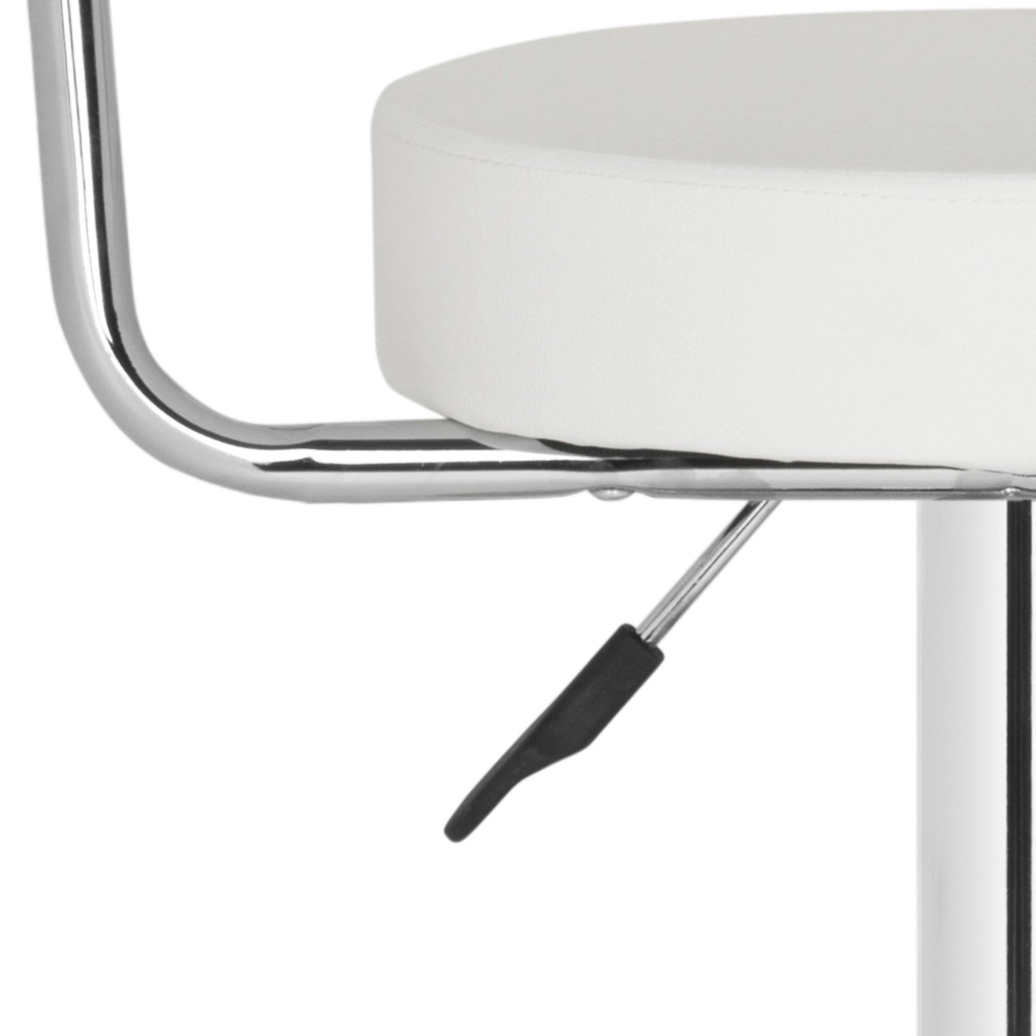 Safavieh Angus Swivel Bar Stool - White