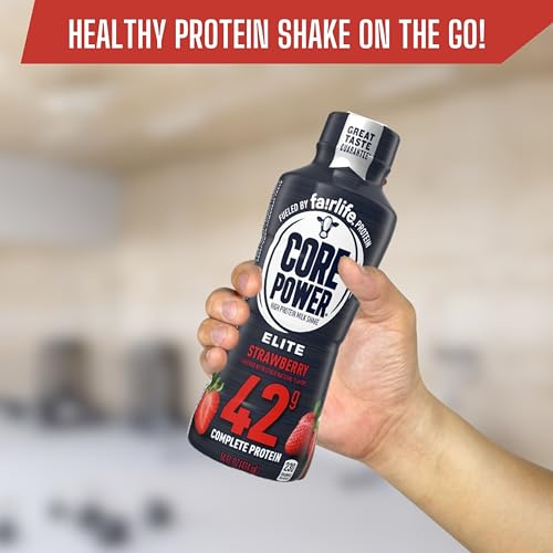 Worldwide Nutrition Bundle: Fairlife Core Power Elite 42g High Protein Milk Shake - Kosher, Chocolate Protein Shake for Workout Recovery