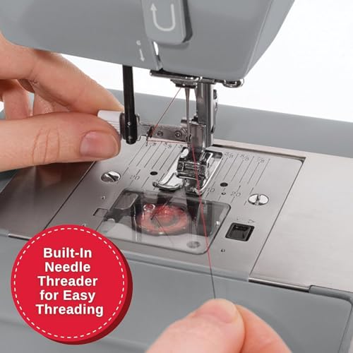 SINGER Heavy Duty 4432 High Speed Black Sewing Machine with Accessory Kit | Strong Motor with Enhanced Piercing Power, 110 Stitch Applications